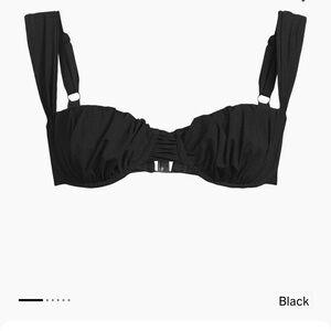 Faithfull the Brand Black Bikini Top